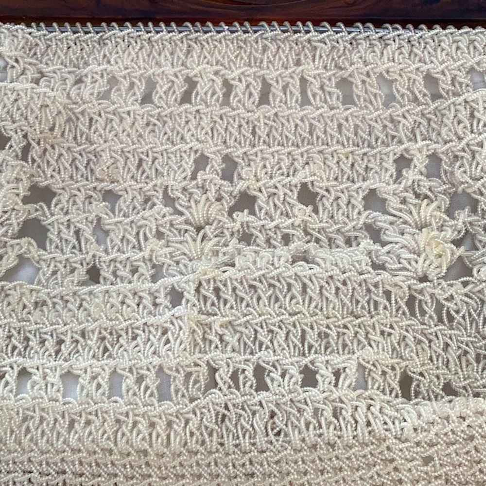 Crochet Beaded Vintage Bag 🌸🌸🌸💛💛 - Picture 12 of 12